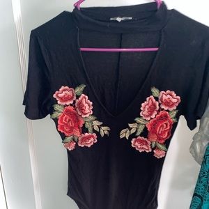 Rose body suit
